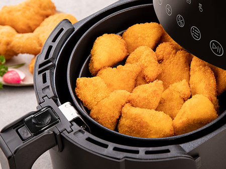 FRYTOWNICA BEZTŁUSZCZOWA DELIMANO AIR FRYER DELUXE NOIR