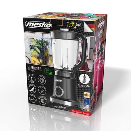 BLENDER KIELICHOWY DO KOKTAJLI 1,8L/1000W MESKO | MS4079b