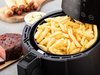 FRYTOWNICA BEZTŁUSZCZOWA DELIMANO AIR FRYER DELUXE NOIR