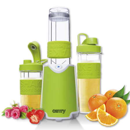 BLENDER DO SMOOTHIE OSOBISTY PERSONALNY KIELICHOWY KRUSZY LÓD 800W 4 OSTRZA BPA FREE 570ml 400ml CAMRY | CR4069