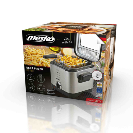 FRYTKOWNICA MESKO FRYTOWNICA OLEJOWA 1,5L/900W | MS4910