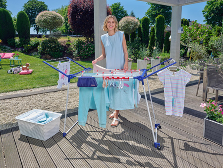 Suszarka na pranie stojąca Leifheit Pegasus 200 Solid Deluxe Mobile 81517