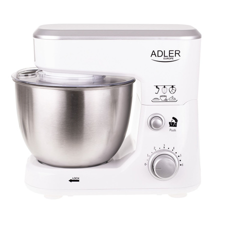 ROBOT PLANETARNY KUCHENNY MIKSER ADLER 1000W/4L 3 MIESZADŁA ADLER | AD4216 EAN 6096410663687