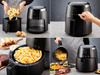 FRYTOWNICA BEZTŁUSZCZOWA DELIMANO AIR FRYER DELUXE NOIR