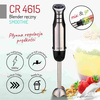 BLENDER RĘCZNY SMOOTHIE PERSONALNY TURBO BIDON 500ml 700W CAMRY CR4615