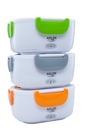 LUNCHBOX POJEMNIK ŚNIADANIÓWKA PODGRZEWANY 1100ml ADLER ORANGE AD 4474