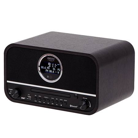 RADIO RETRO DAB FM CD USB MP3 BLUETOOTH ZEGAR CAMRY CR1182