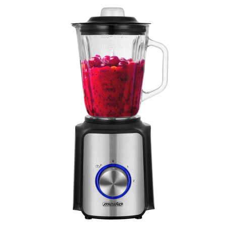 BLENDER KIELICHOWY DO KOKTAJLI 1200W/1,5L SZKLANY | MESKO MS4080