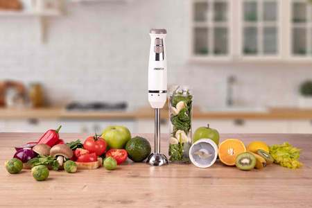 BLENDER RĘCZNY 1000W POJEMNIK BIDON BPA FREE MESKO MS4624