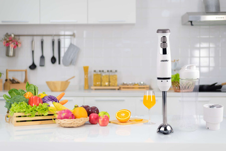 BLENDER RĘCZNY 1000W POJEMNIK BIDON BPA FREE MESKO MS4624