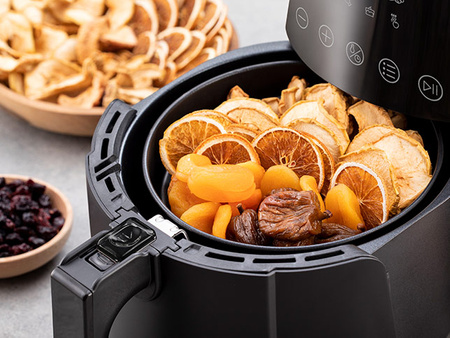 FRYTOWNICA BEZTŁUSZCZOWA DELIMANO AIR FRYER DELUXE NOIR