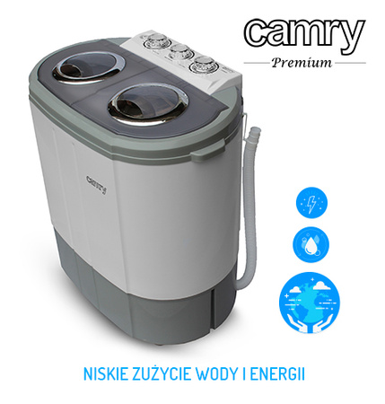 PRALKA WIRÓWKA TURYSTYCZNA CAMRY 3kg | CR8052 adler-europe