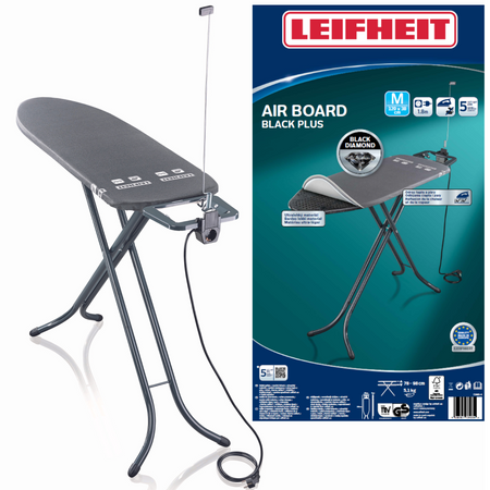 Deska do prasowania Leifheit Air Board M 120x38cm Black Plus - Twoje idealne rozwiązanie do gładkiego stylu!