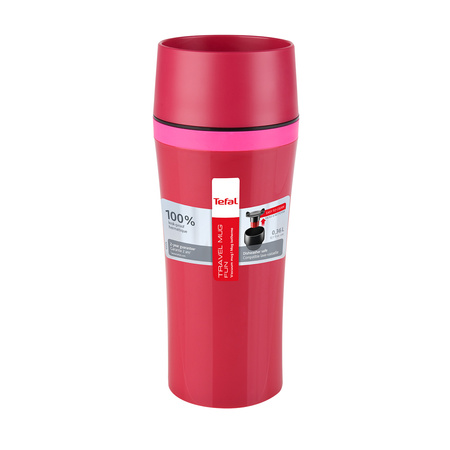 KUBEK NA WODĘ BIDON TEFAL TRAVEL MUG FUN 0,36L | K3072114