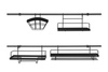 RELING KUCHENNY ORGANIZER SCIENNY KUCHENNY CZARNY 2x 78cm EDENBERG EB_8516