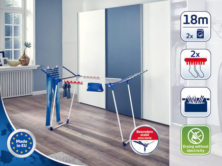 Suszarka na pranie stojąca Leifheit Pegasus 180 Solid Plus 81510