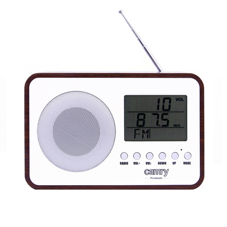 RADIO CYFROWE PRZENOŚNE FM/USB BUDZIK TERMOMETR KALENDARZ CAMRY | CR1153