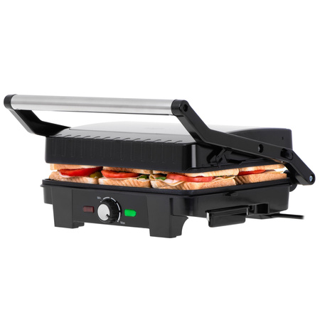 GRILL OPIEKACZ ELEKTRYCZNY XXL 2800W 29x24cm ADLER | AD3051