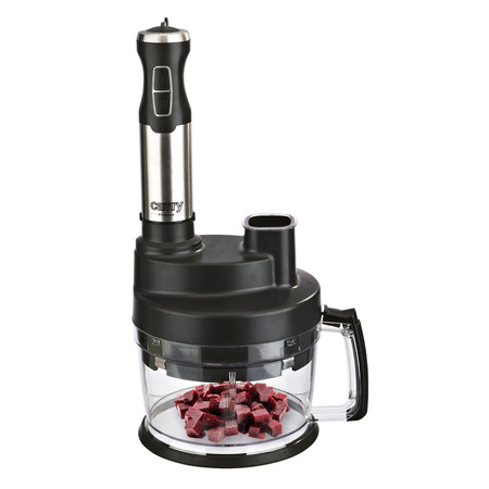 BLENDER RĘCZNY WIELOFUNKCYJNY MALAKSER 1600W 2 TARCZE TRZEPACZKA ROZDRABNIACZ MIKSER ROBOT 1600W CAMRY | CR4623