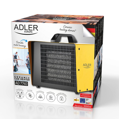 NAGRZEWNICA CERAMICZNA 3000W ADLER AD7740