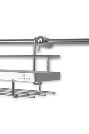 RELING KUCHENNY ORGANIZER SCIENNY KUCHENNY SREBRNY 2x 78cm EDENBERG EB-8515