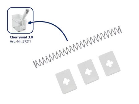 3 Gumki i Sprężynka do Drylownicy Leifheit Comfortline 37211