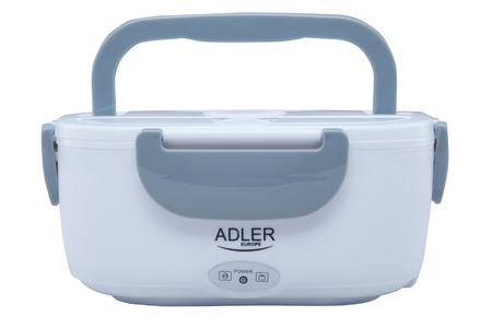 LUNCHBOX POJEMNIK ŚNIADANIÓWKA PODGRZEWANY 1100ml  ADLER GREY AD 4474