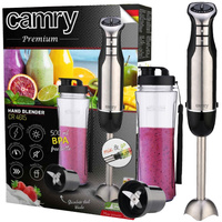 BLENDER RĘCZNY SMOOTHIE PERSONALNY TURBO BIDON 500ml 700W CAMRY CR4615